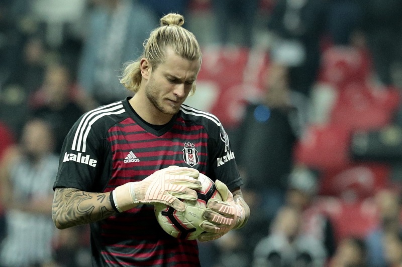 Fotbalový brankář Loris Karius.