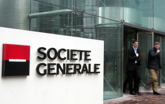 Pobočka Société Générale.