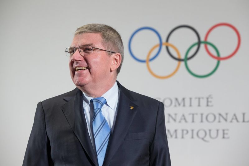 Předseda MOV Thomas BAch byl potěšen pokrokem biatlonové unie. 