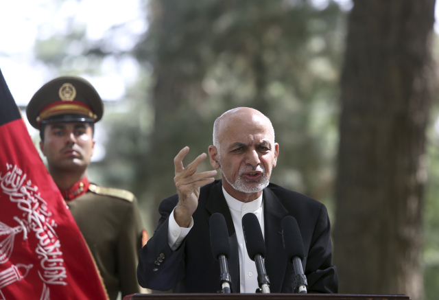 Afghánský prezident Ašraf Ghaní.