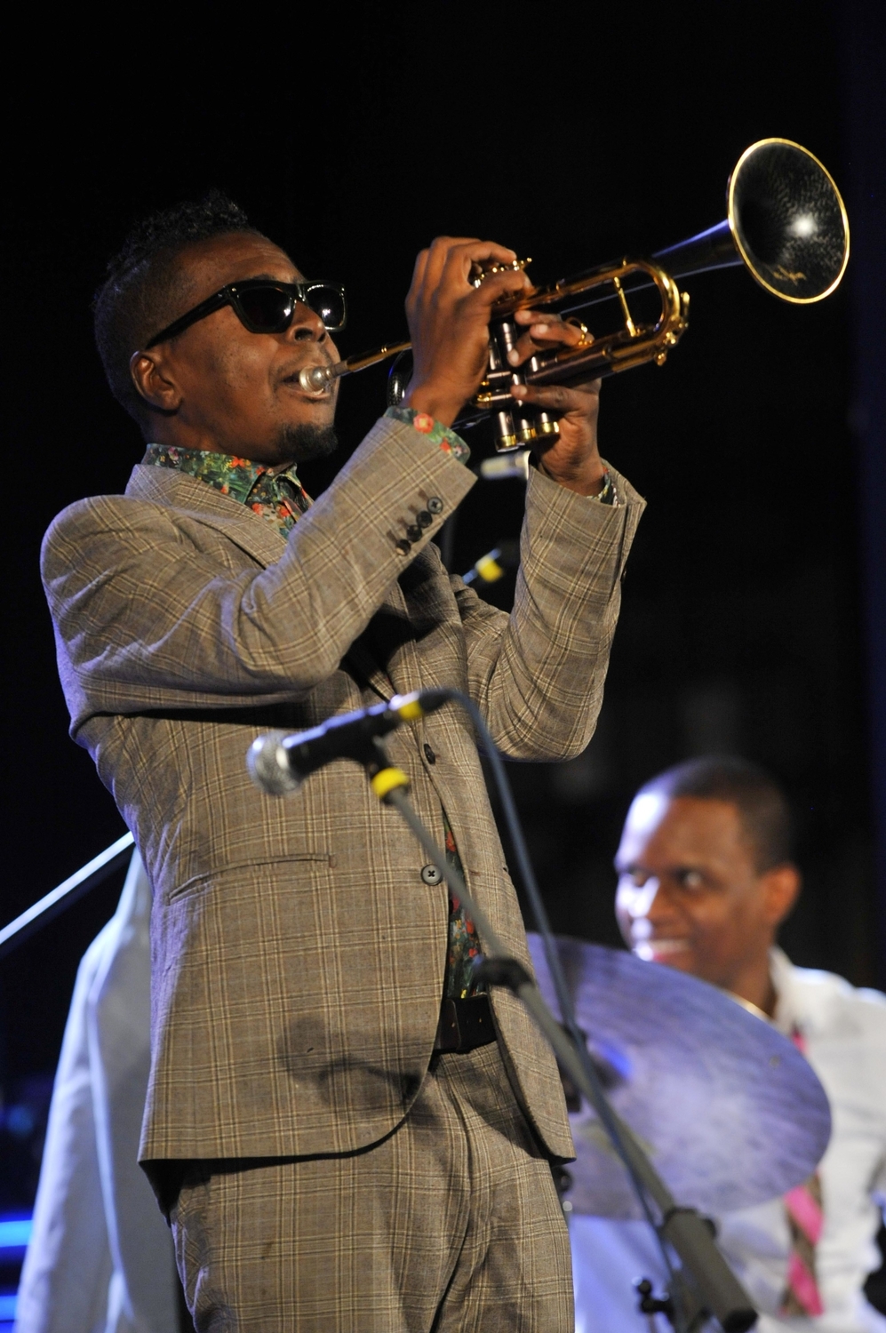 Americký jazzový trumpetista Roy Hargrove.