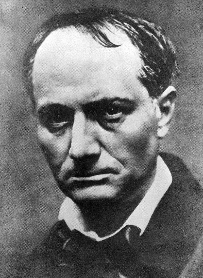 Charles Baudelaire chtěl spáchat sebevraždu ve 24 letech.