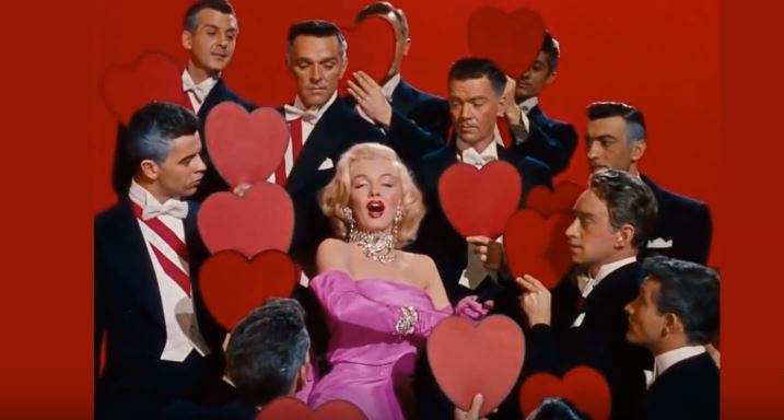 Marilyn Monroe ve snímku Páni mají radši blondýnky.