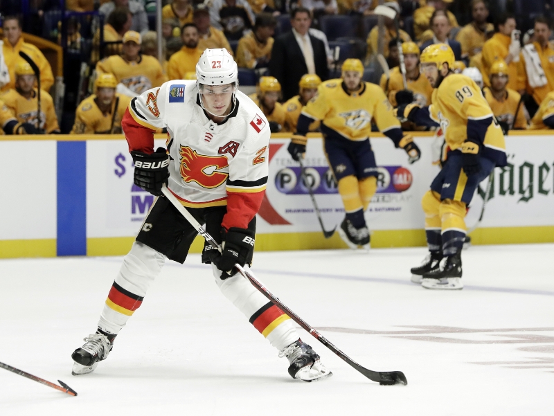 Sean Monahan získal v minulém týdnu osm kanadských bodů. Sean Monahan získal v minulém týdnu osm kanadských bodů.