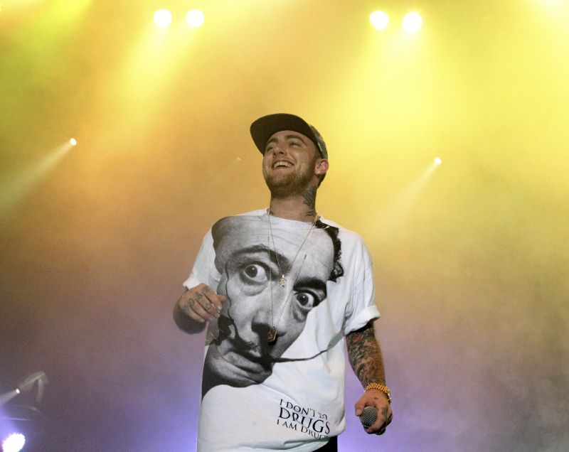 Rapper Mac Miller.