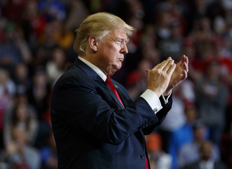 Americký prezident Donald Trump. Americký prezident Donald Trump.