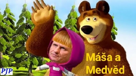 Čunek vs. medvěd aneb Češi se baví honem na šelmu.