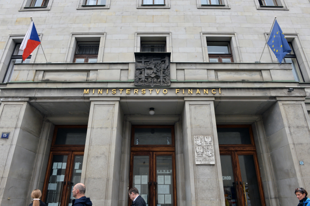 Budova ministerstva financí.