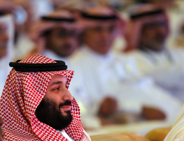 Korunní princ Muhammad bin Salmán.