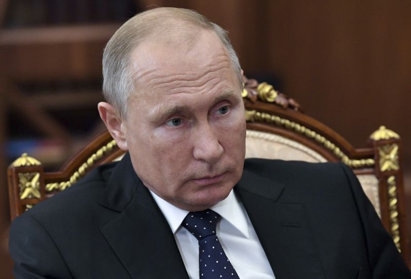 Ruský prezident Vladimír Putin. Ruský prezident Vladimír Putin.