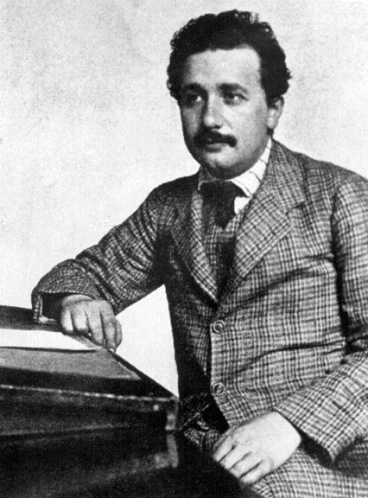 Albert Einstein.