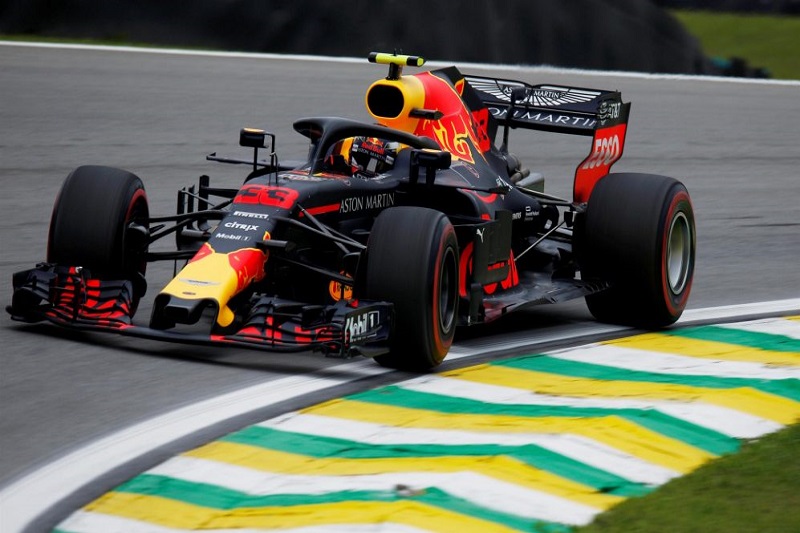 Max Verstappen ovládl první trénink na VC Brazílie.