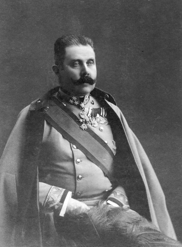 Arcivévoda František Ferdinand.