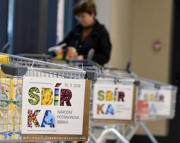 Potravinová sbírka. Potravinová sbírka.