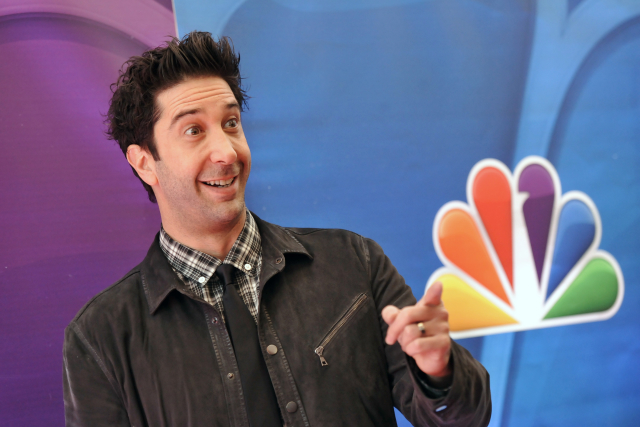 Herec David Schwimmer známý také jako Ross ze seriálu Přátelé. Herec David Schwimmer známý také jako Ross ze seriálu Přátelé.