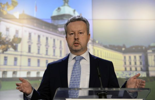 Ministr životního prostředí Richard Brabec (ANO).