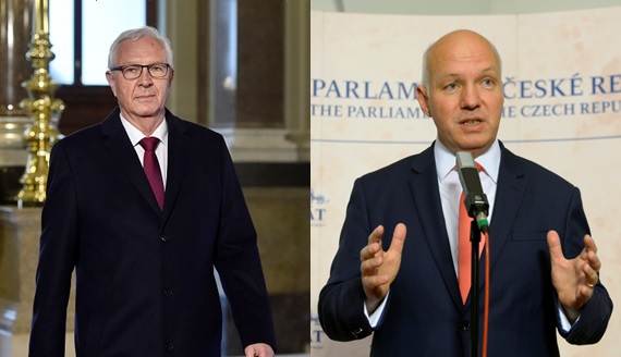 Jiří Drahoš a Pavel Fischer jsou noví vedoucí senátních výborů.