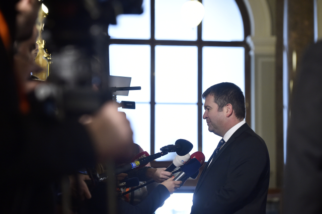 Předseda sociálních demokratů Jan Hamáček.