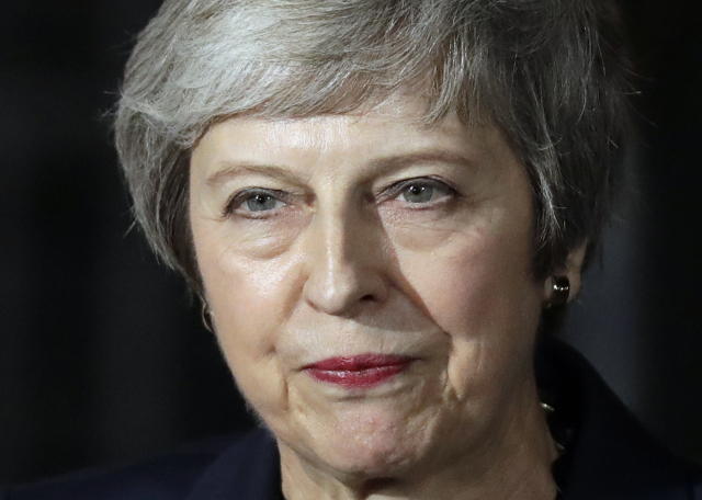 Britská premiérka Theresa Mayová. Britská premiérka Theresa Mayová.