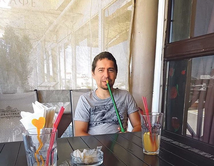 Andrej Babiš mladší na Krymu. Andrej Babiš mladší na Krymu.