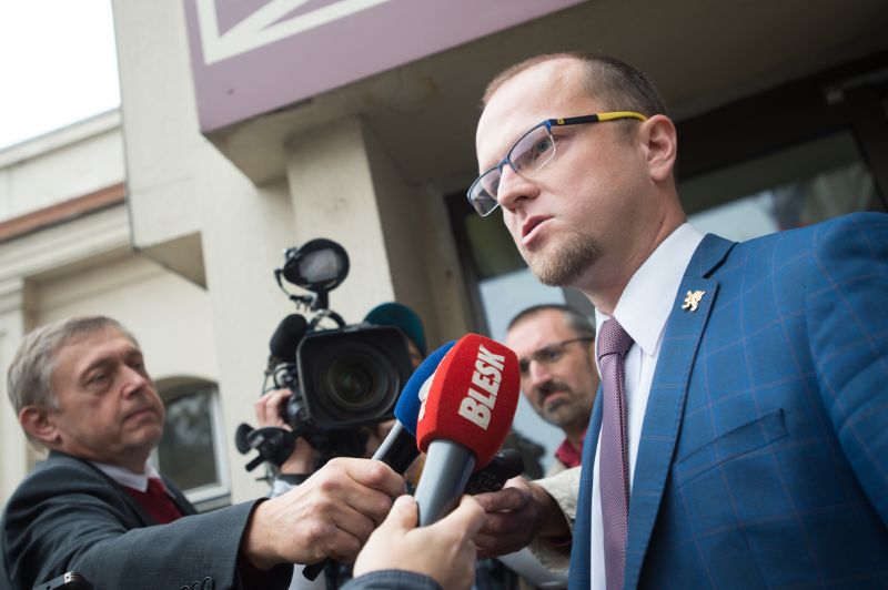 Místopředseda ČSSD a pardubický hejtman Martin Netolický.