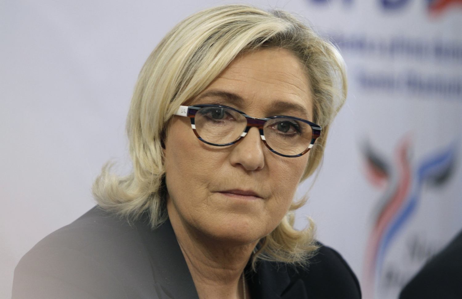 Šéfka francouzského krajně pravicového Národního sdružení Marine Le Penová.