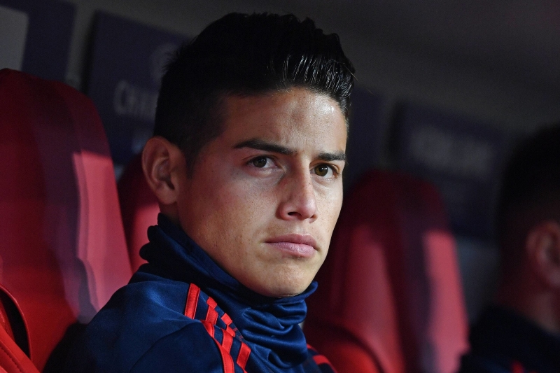 James Rodriguez neprožívá zrovna nejšťastnější období. 