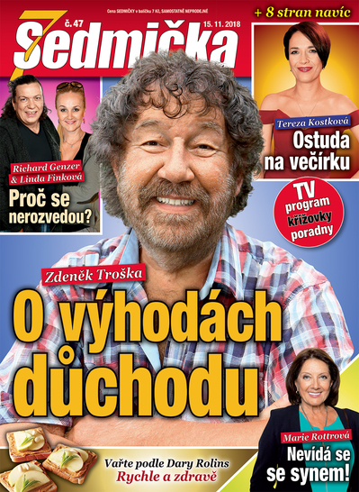 Aktuální číslo časopisu SEDMIČKA.