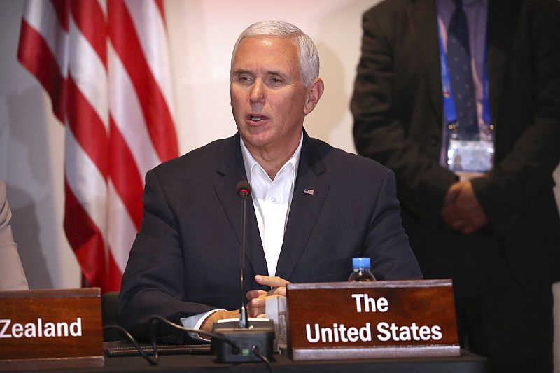 Americký viceprezident Mike Pence.