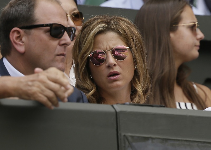 Manželka Rogera Federera Mirka (ilustrační foto).