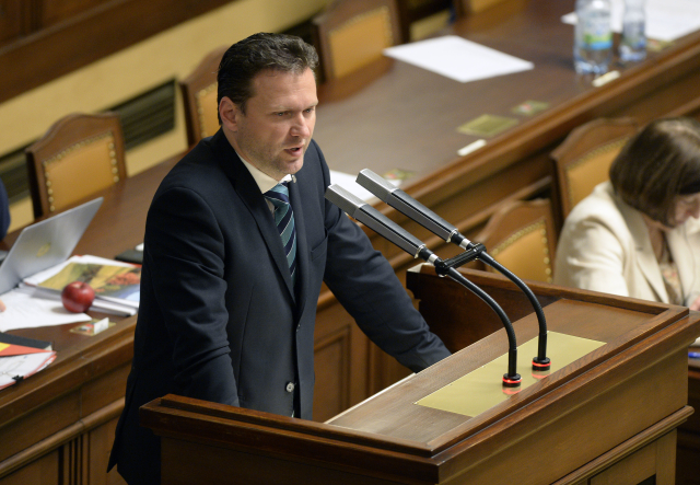 Předseda sněmovny Radek Vondráček (ANO). Předseda sněmovny Radek Vondráček (ANO).