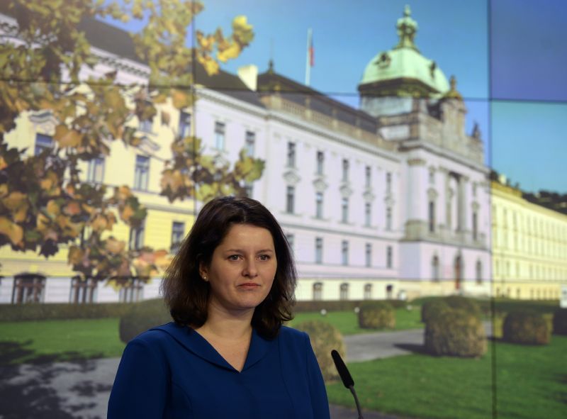 Ministryně práce a sociálních věcí Jana Maláčová (ČSSD).