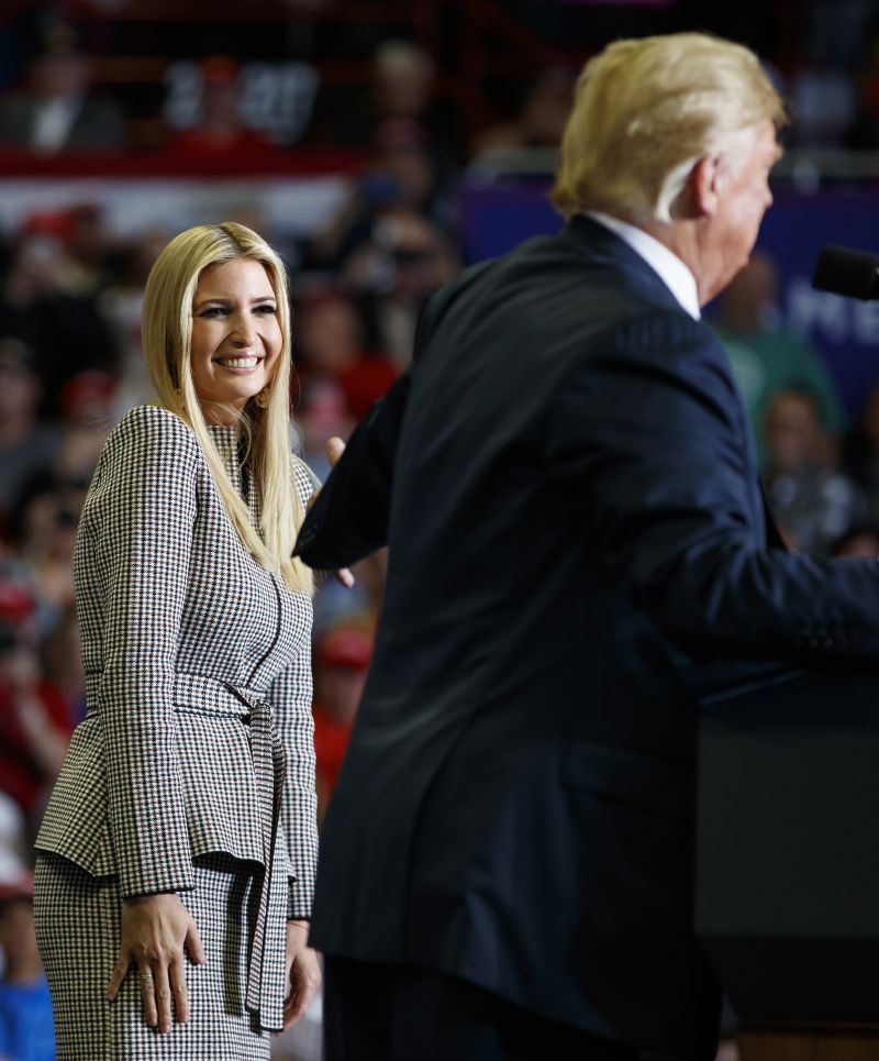 Ivanka Trumpová se svým otcem.