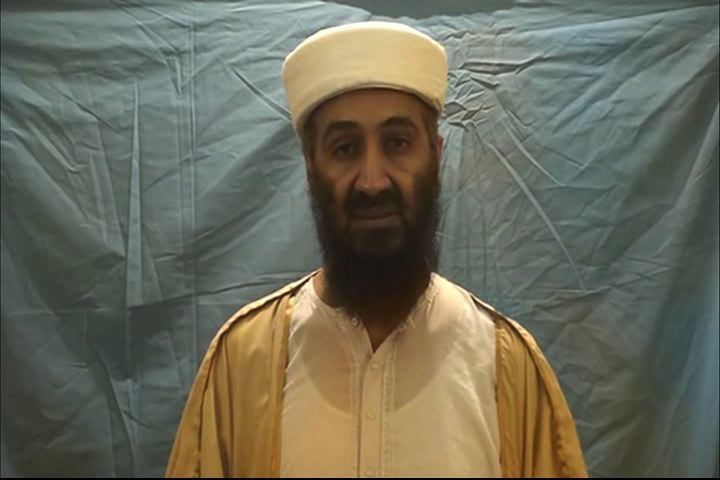 Usáma bin Ládin.