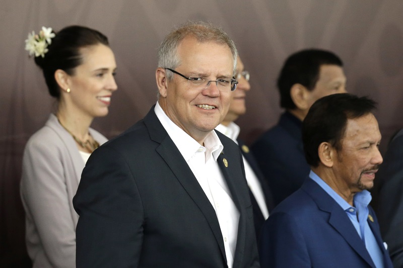 Australský premiér Scott Morrison odmítá podpis migračního paktu OSN. Australský premiér Scott Morrison odmítá podpis migračního paktu OSN.