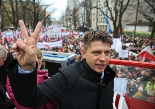 Polský liberálně založený ekonom a poslanec Ryszard Petru.