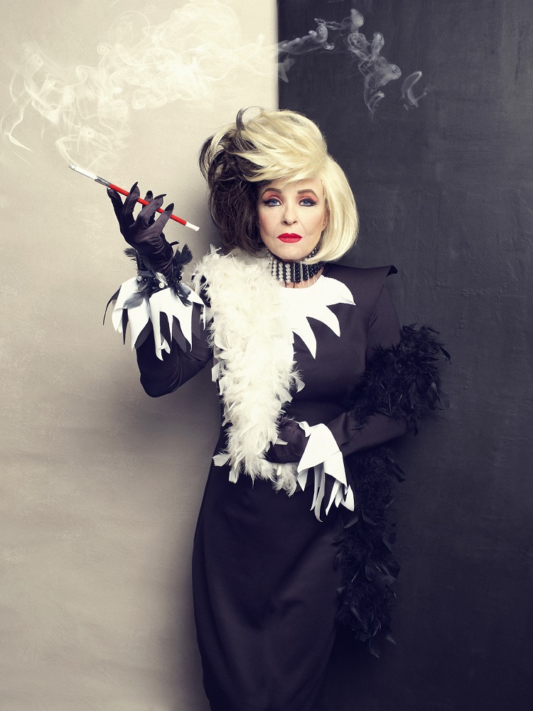 Cruella de Vil v podání Chantal Poullain.
