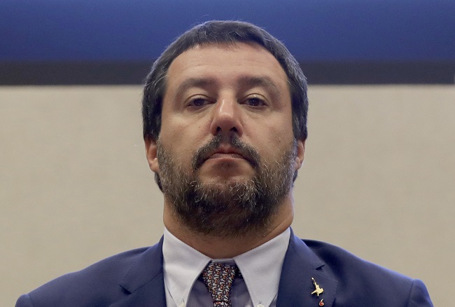 Vicepremiér Matteo Salvini. Vicepremiér Matteo Salvini.