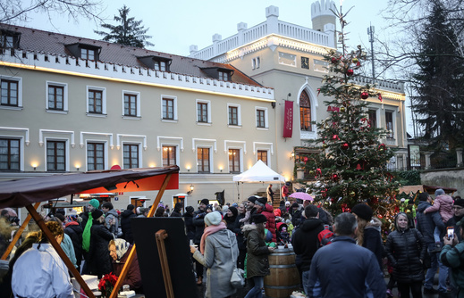 Advent na zámku Chateau St. Havel.