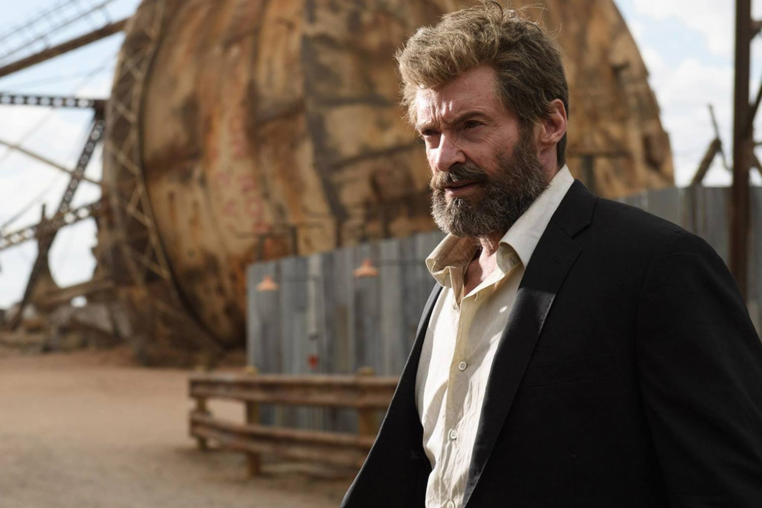 Hugh Jackman jako Wolverine ve filmu Logan.