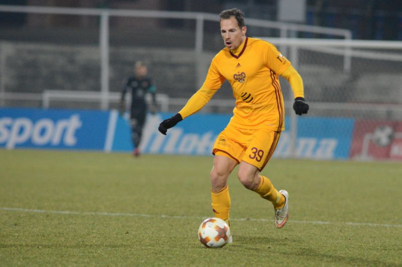 Jakub Podaný v dresu Dukly.