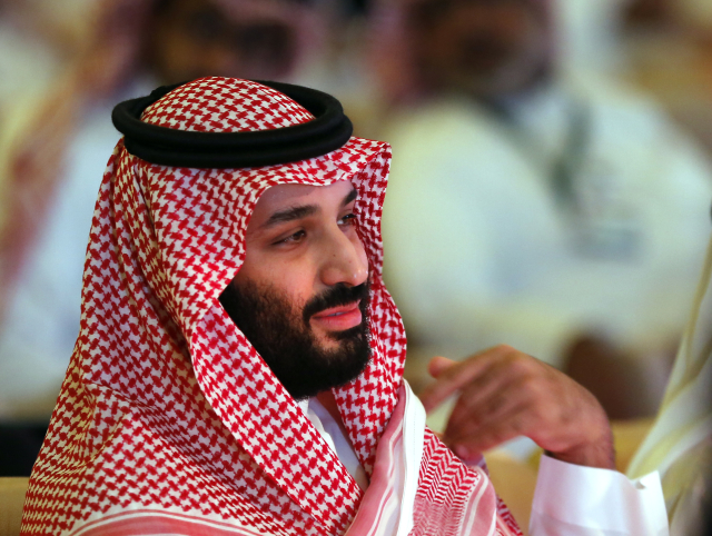 Korunní princ Muhammad bin Salmán.