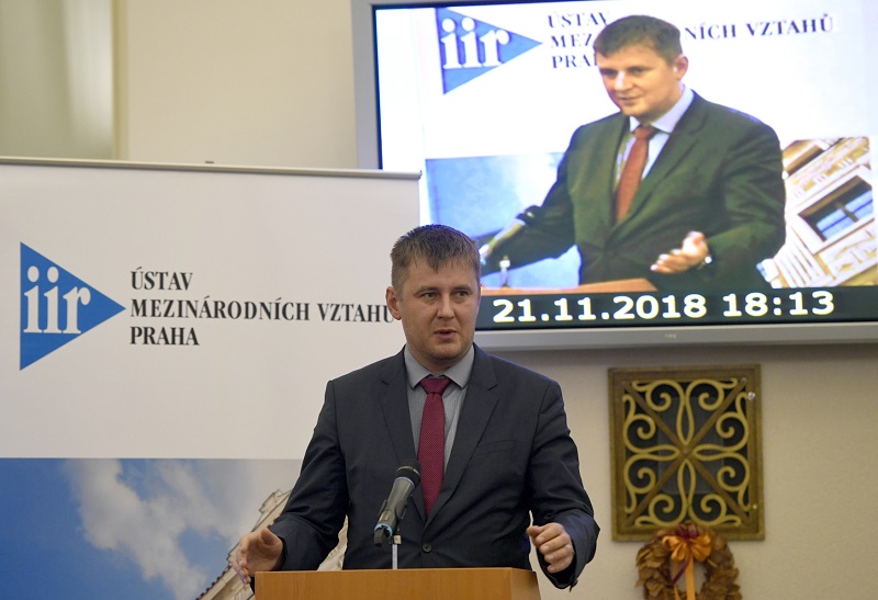 Ministr zahraničí Tomáš Petříček. Ministr zahraničí Tomáš Petříček.