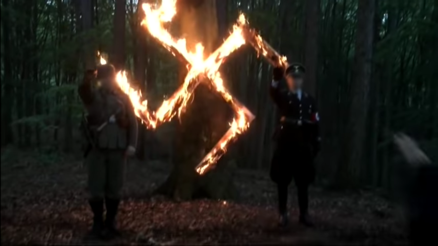 Snímek z reportáže polské TV. 