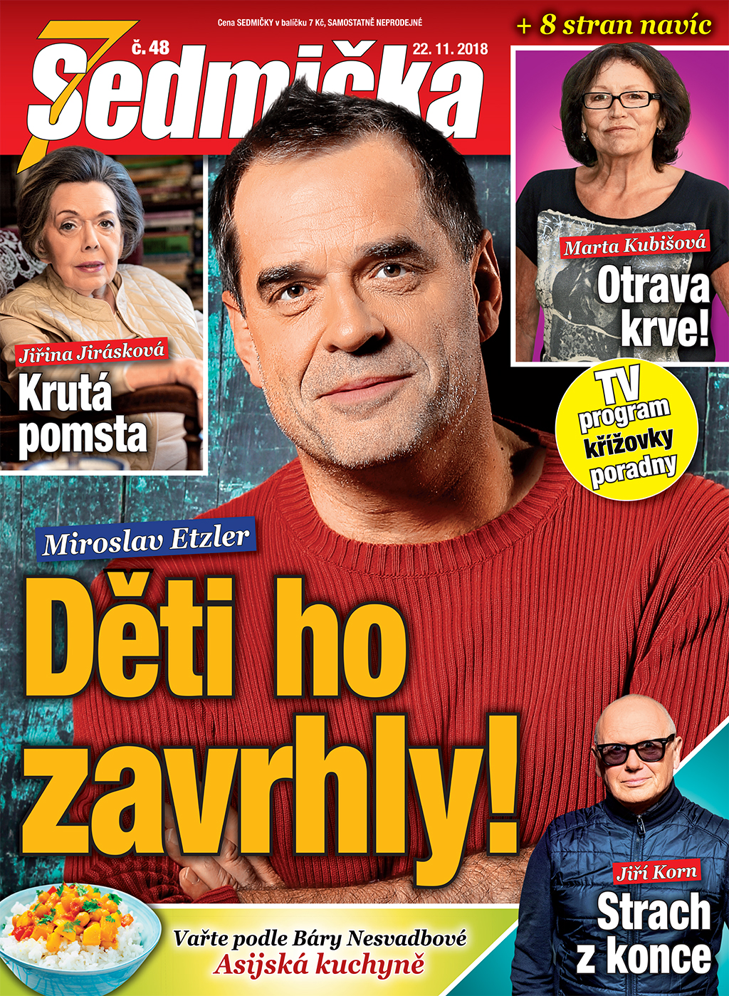 Aktuální číslo časopisu SEDMIČKA.