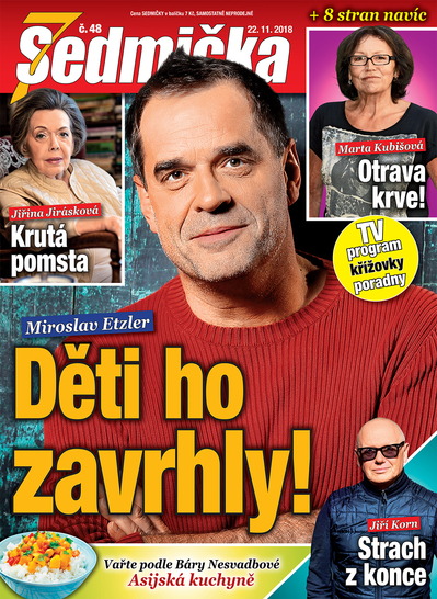 Aktuální číslo časopisu SEDMIČKA.