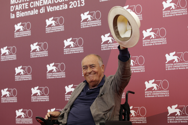 Italský režisér a scenárista Bernardo Bertolucci.