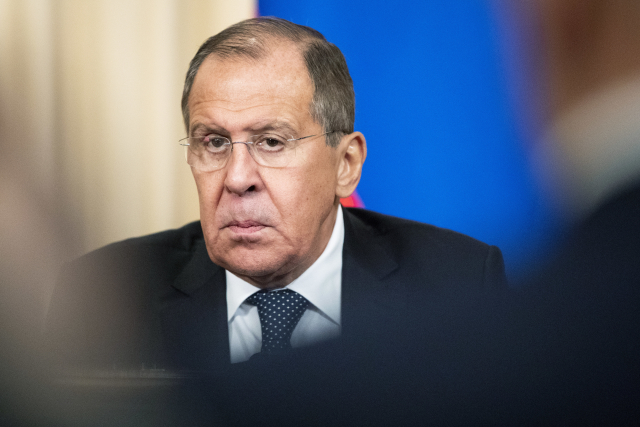Šéf ruské diplomacie Sergej Lavrov.