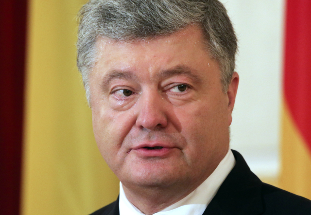 Ukrajinský prezident Petro Porošenko. Ukrajinský prezident Petro Porošenko.
