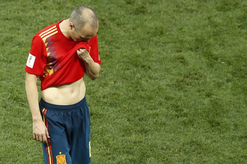 Fotbalista Iniesta během kariéry bojoval s depresemi.
